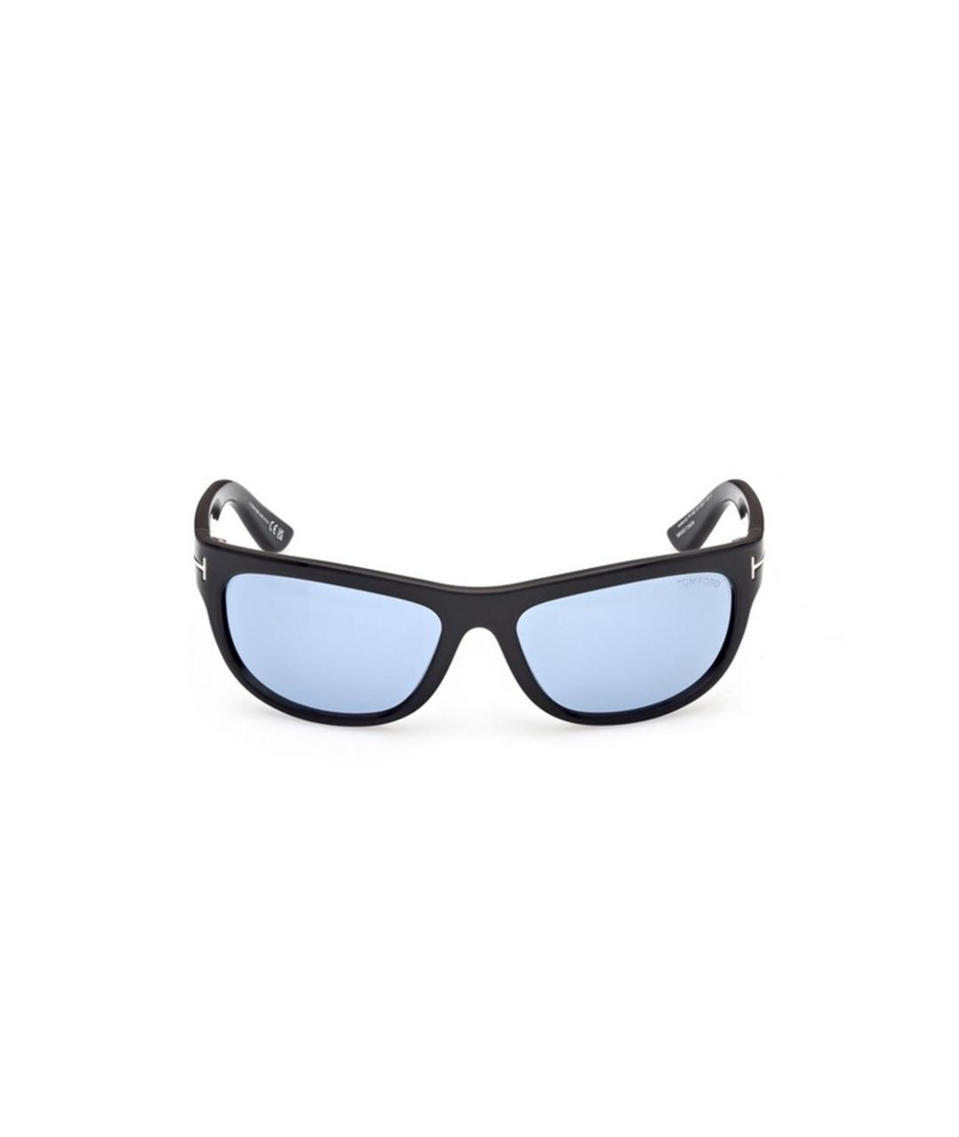 TOM FORD Черные пластиковые солнцезащитные очки, фото 3