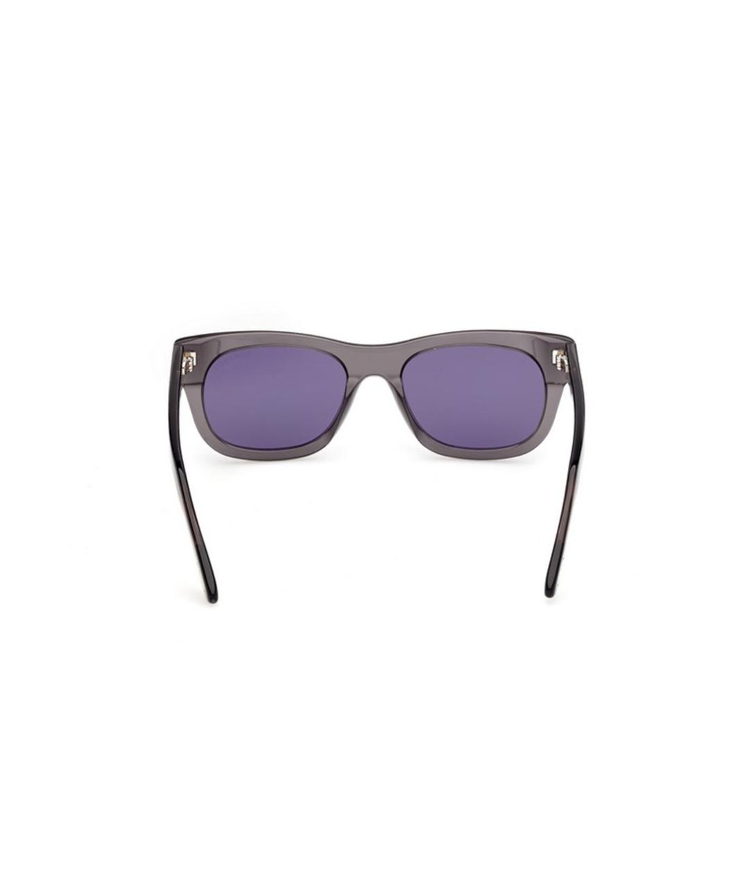 TOM FORD Серые пластиковые солнцезащитные очки, фото 4