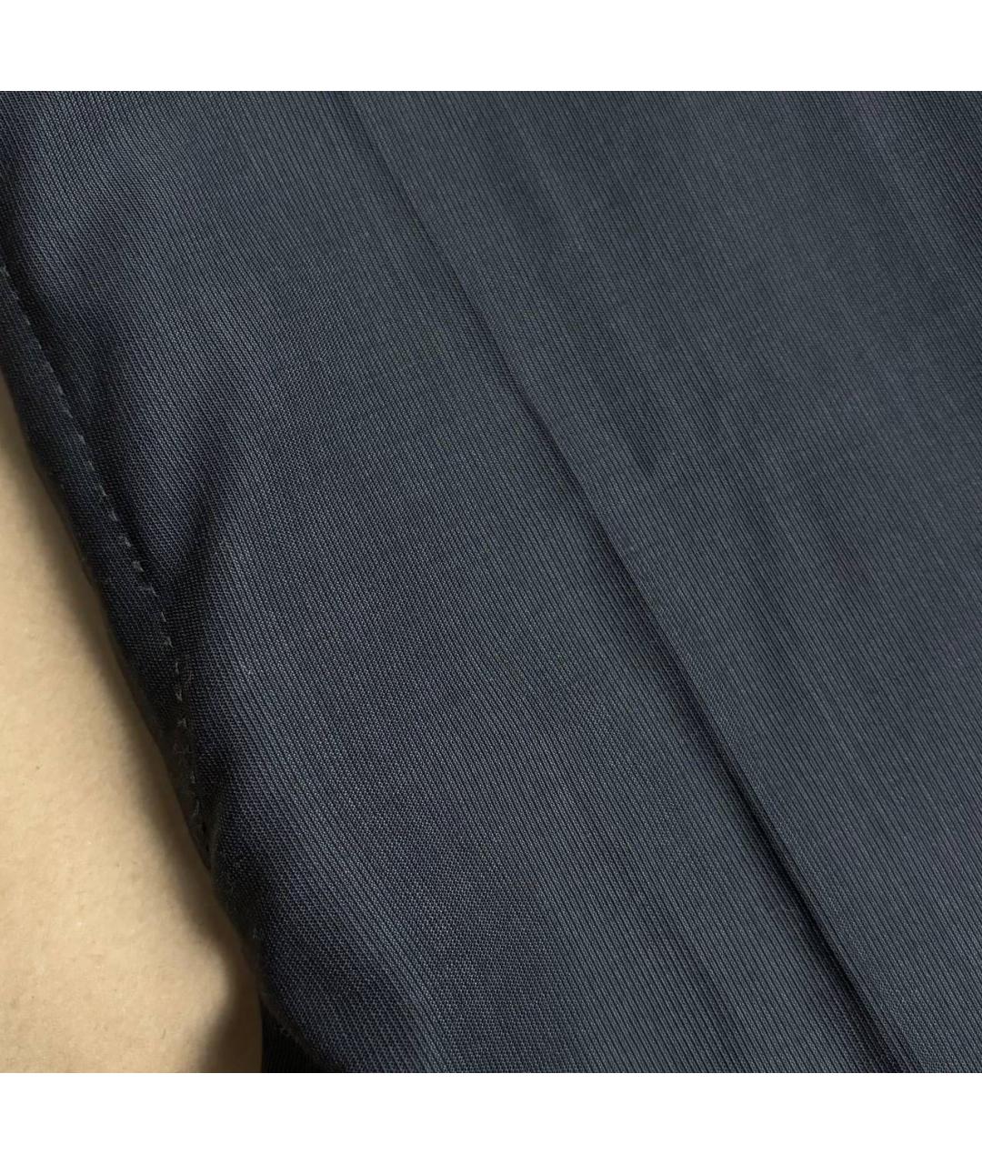 CORNELIANI Черные шерстяные классические брюки, фото 4