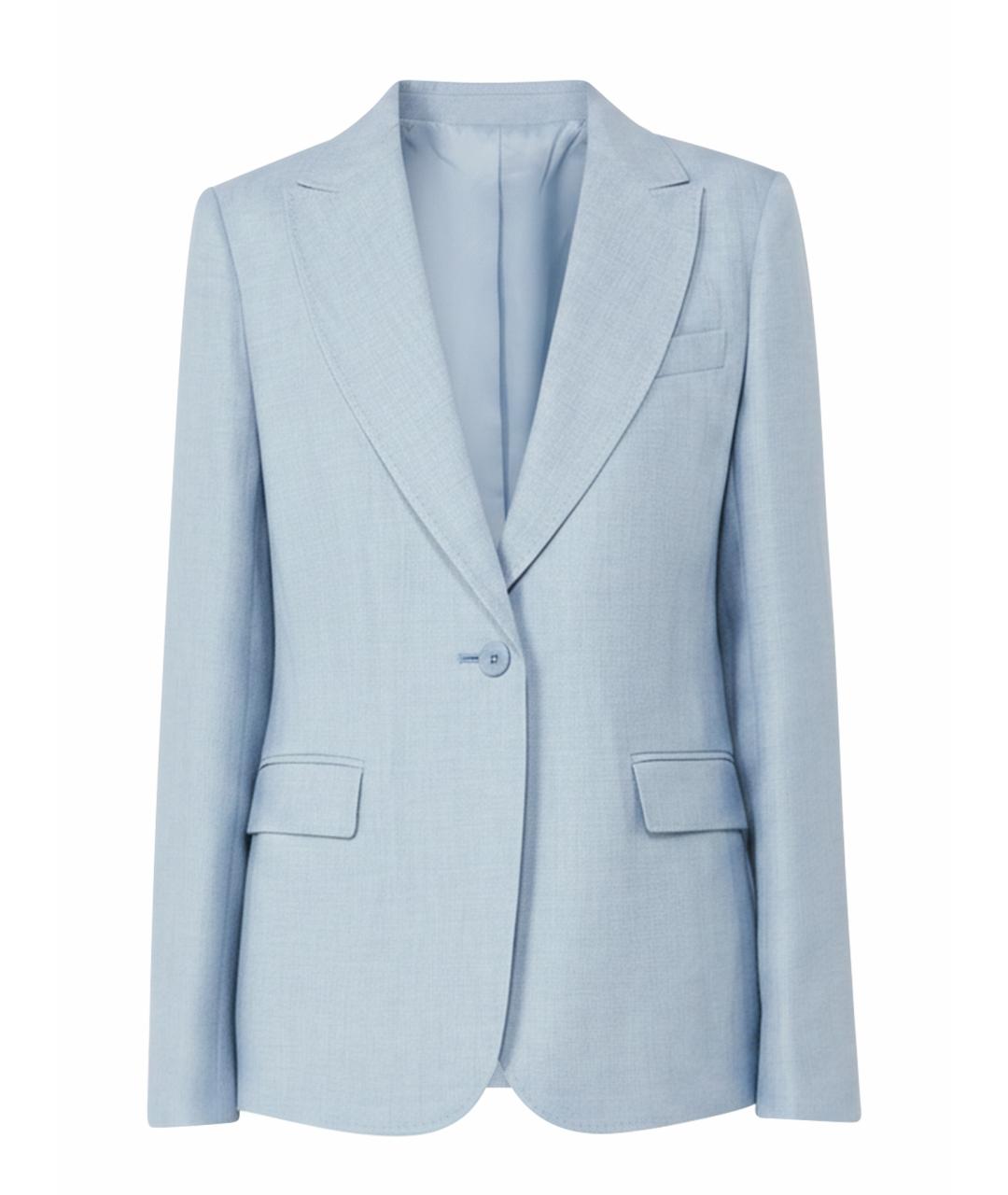 WEEKEND MAX MARA Синий льняной жакет/пиджак, фото 1