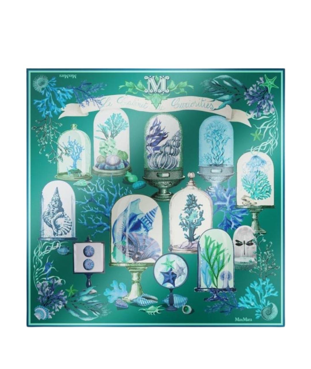 MAX MARA Мульти шелковый платок, фото 1