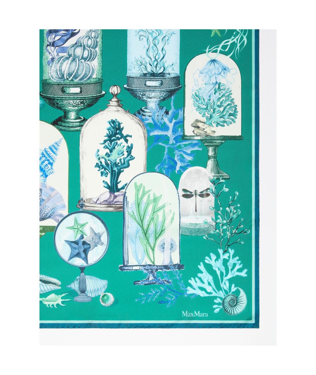 MAX MARA Мульти шелковый платок, фото 2