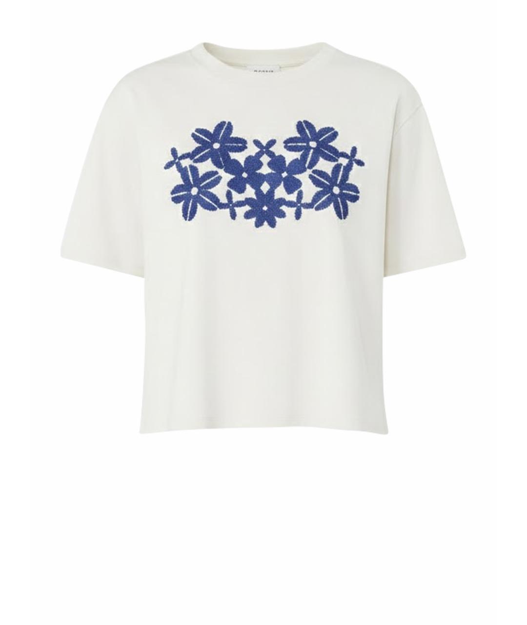 WEEKEND MAX MARA Бежевая хлопковая футболка, фото 1