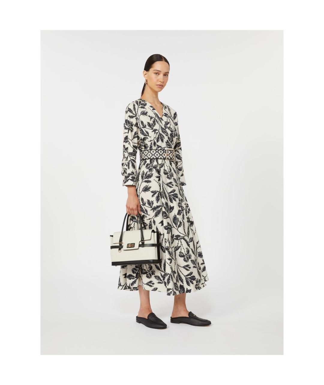 MAX MARA Мульти хлопковое повседневное платье, фото 6