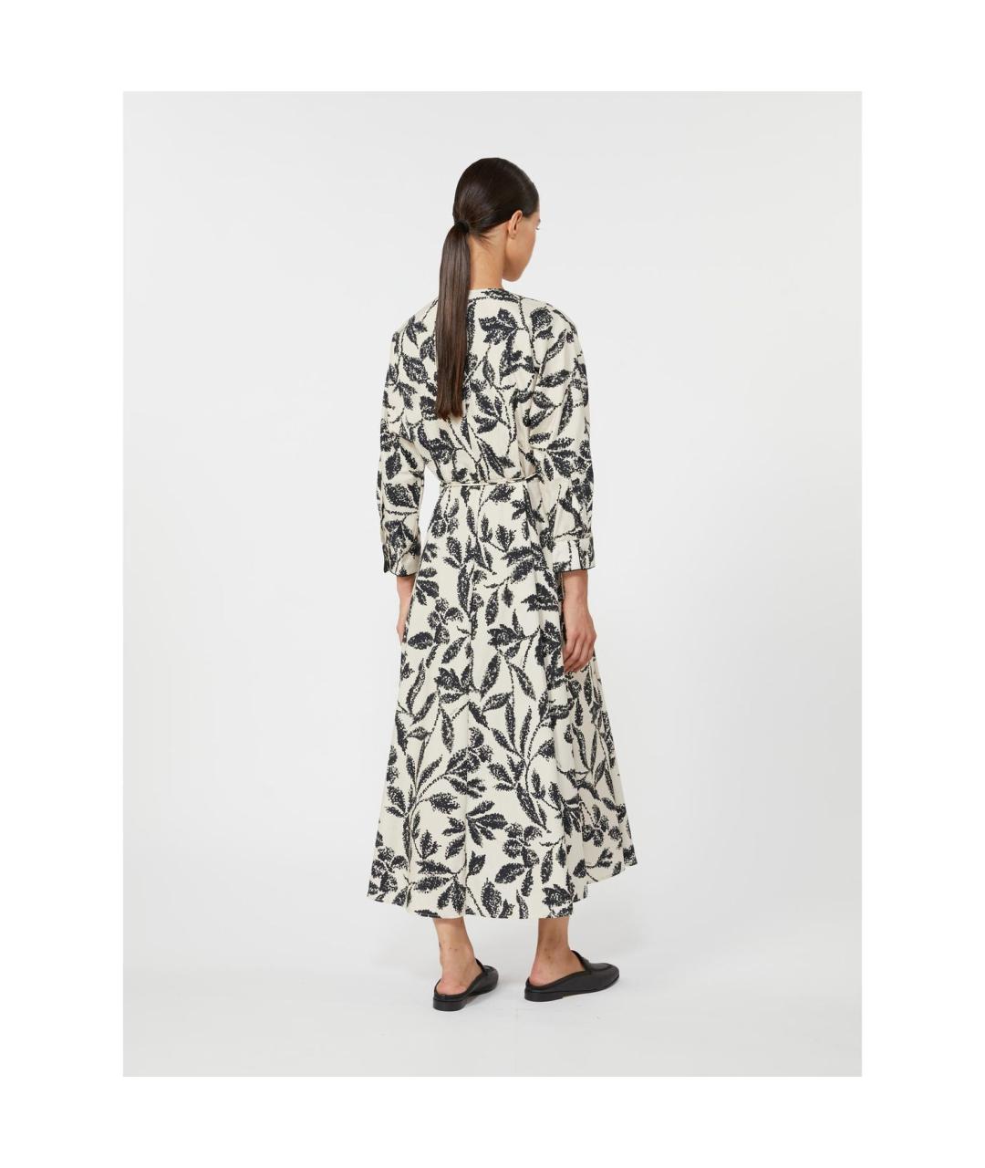 MAX MARA Мульти хлопковое повседневное платье, фото 3