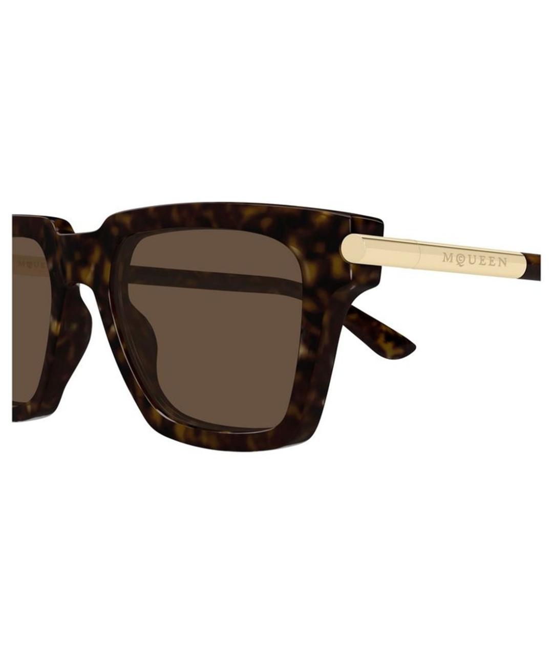 ALEXANDER MCQUEEN Мульти пластиковые солнцезащитные очки, фото 4