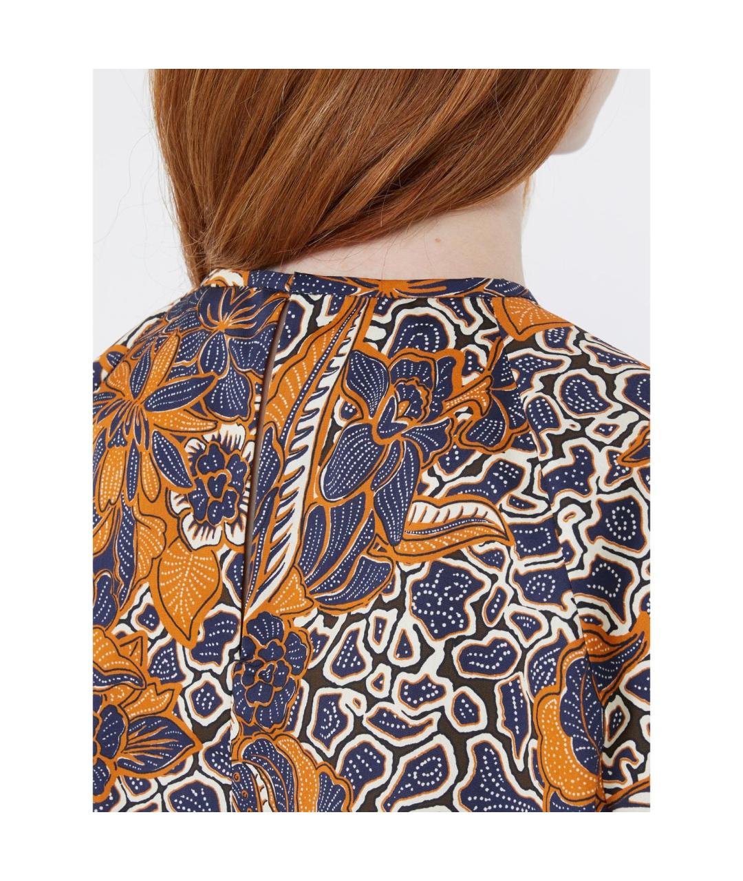 WEEKEND MAX MARA Синяя хлопковая рубашка, фото 6