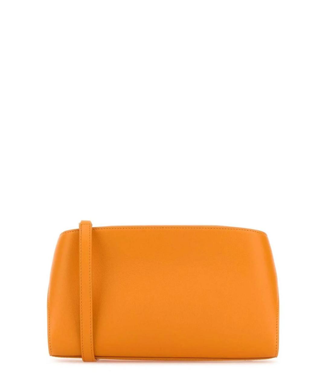 FERRAGAMO Оранжевая кожаная сумка через плечо, фото 2