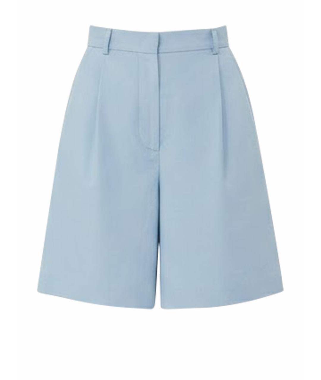 WEEKEND MAX MARA Синие хлопковые шорты, фото 1