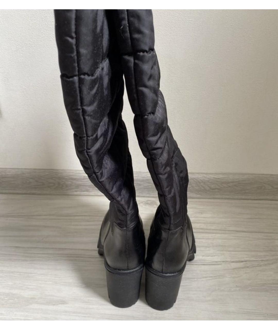 BIKKEMBERGS Черные текстильные сапоги, фото 6