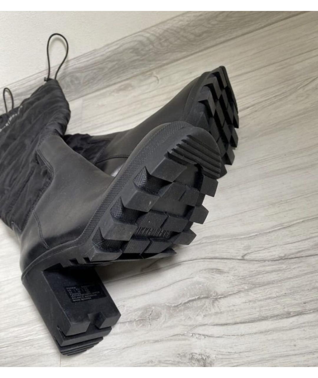 BIKKEMBERGS Черные текстильные сапоги, фото 7