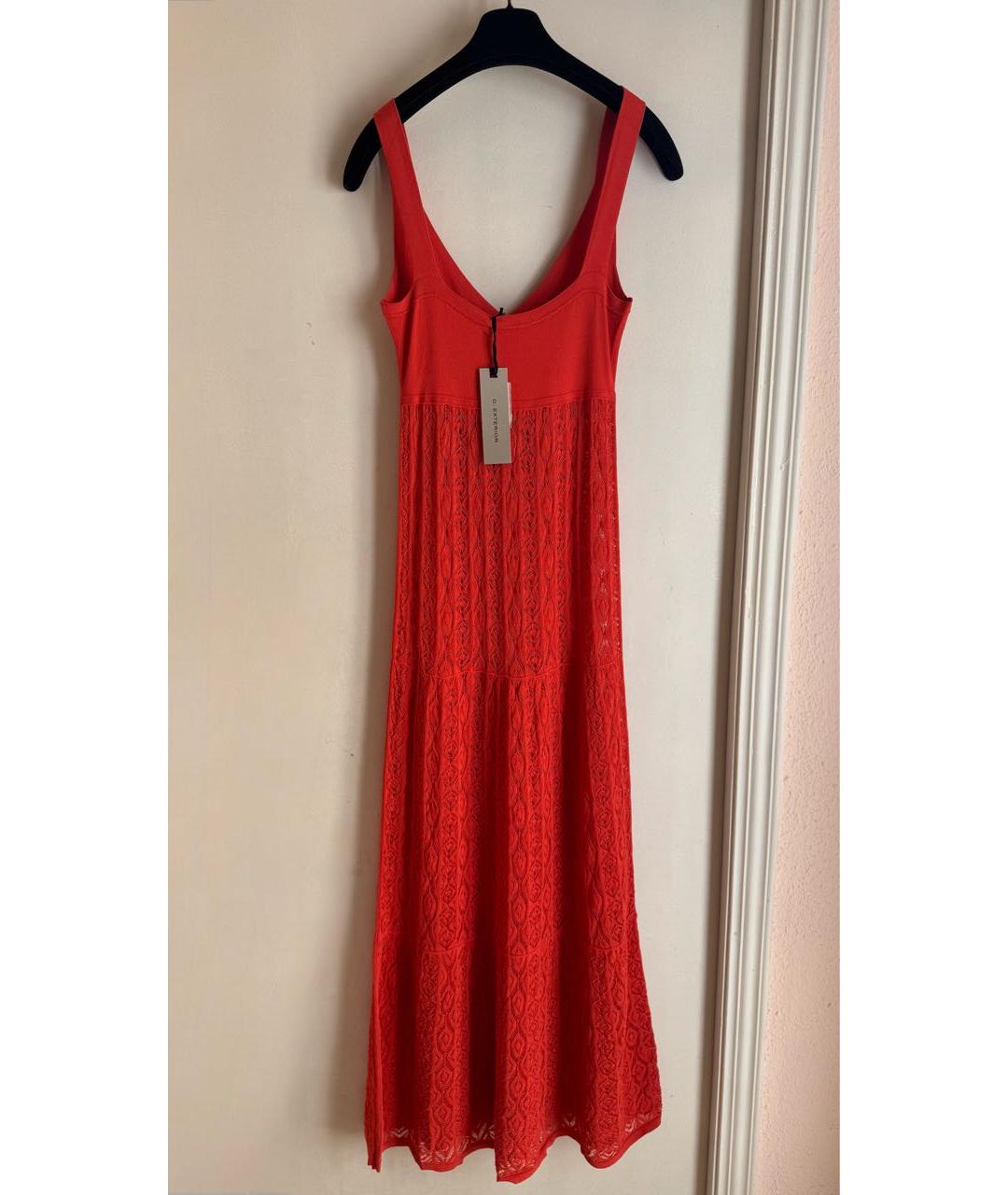 D.EXTERIOR Красный хлопковый сарафан, фото 3
