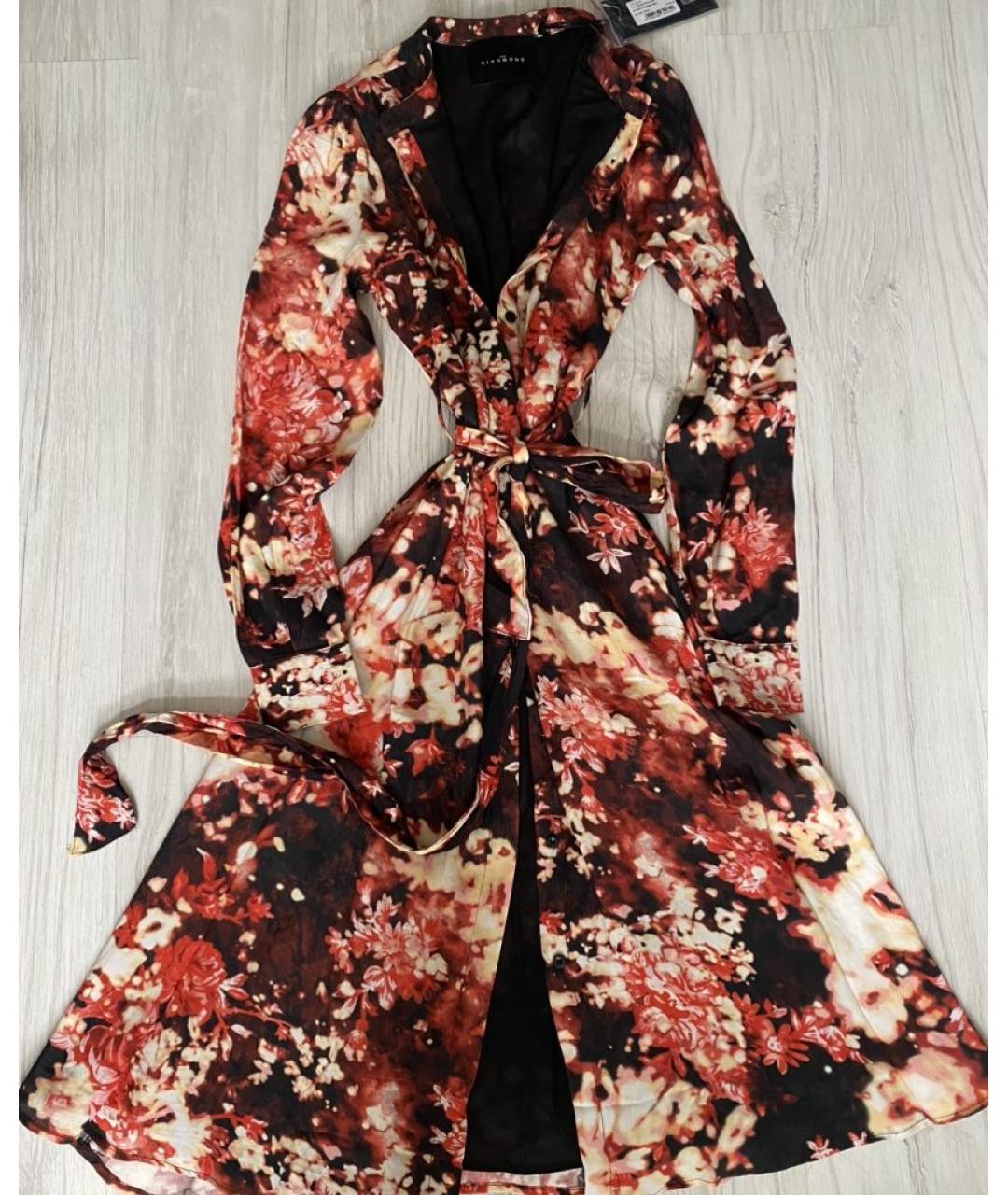 JOHN RICHMOND Мульти вискозное повседневное платье, фото 3