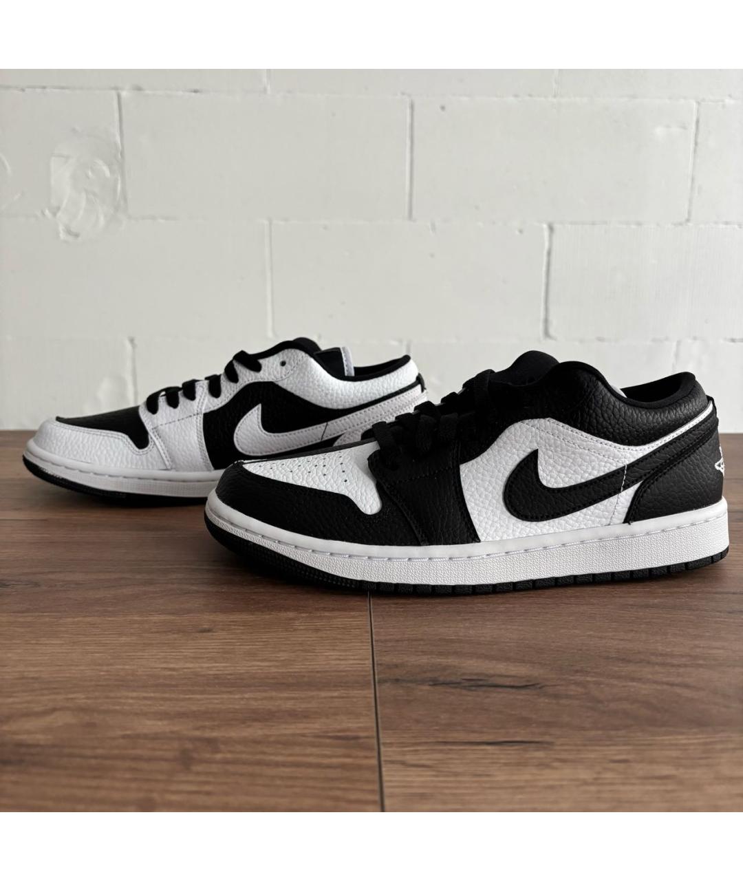 JORDAN Черные кожаные кроссовки, фото 5