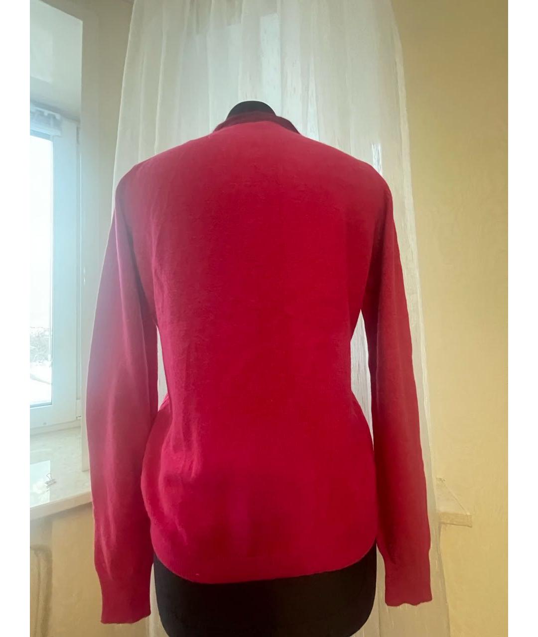 RED VALENTINO Фуксия кашемировый джемпер / свитер, фото 3