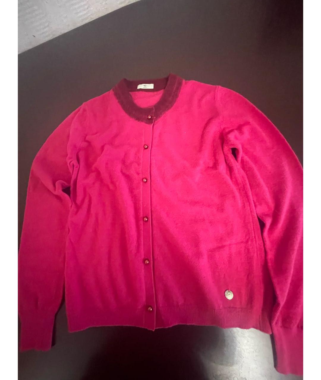 RED VALENTINO Фуксия кашемировый джемпер / свитер, фото 4