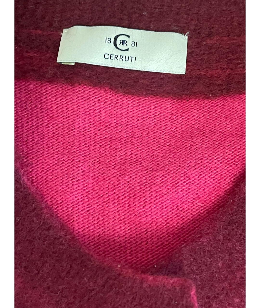 RED VALENTINO Фуксия кашемировый джемпер / свитер, фото 6
