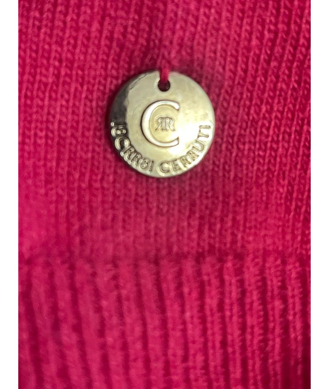 RED VALENTINO Фуксия кашемировый джемпер / свитер, фото 5