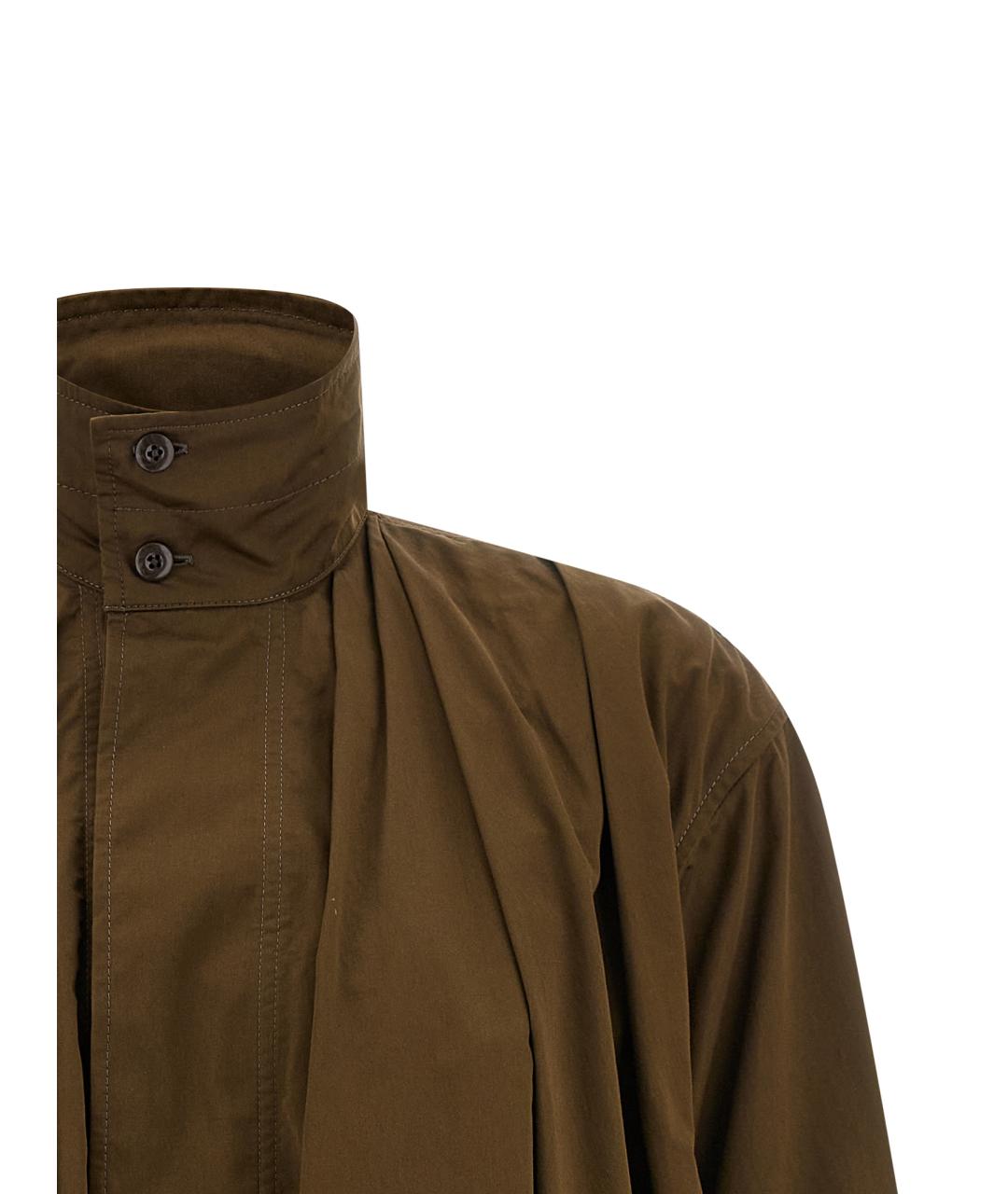 LEMAIRE Коричневая хлопковая куртка, фото 3