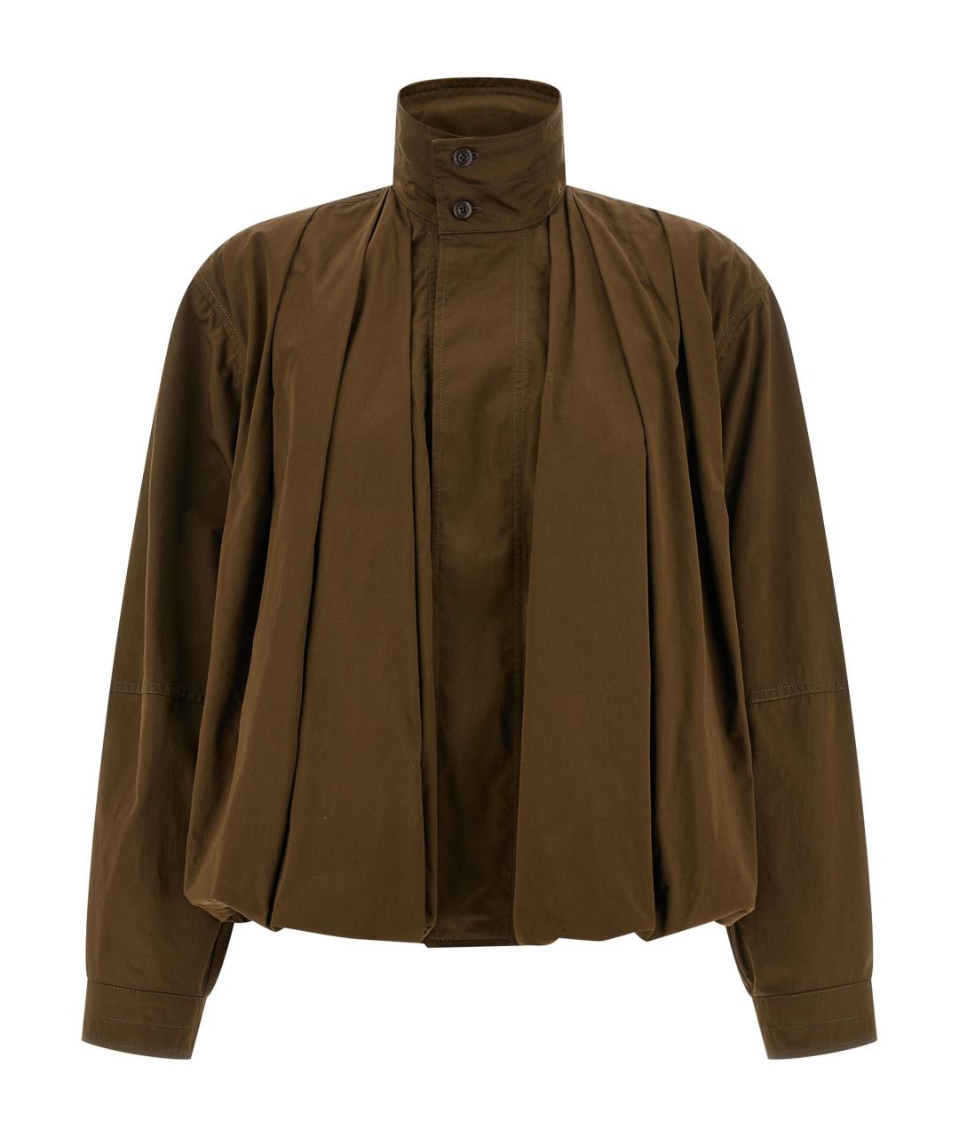 LEMAIRE Коричневая хлопковая куртка, фото 1