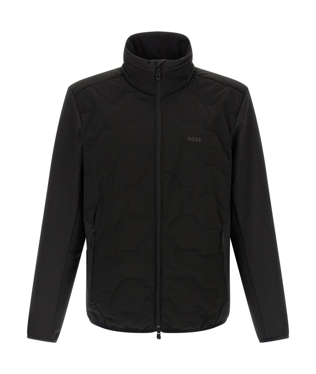 HUGO BOSS Черная полиамидовая куртка, фото 1