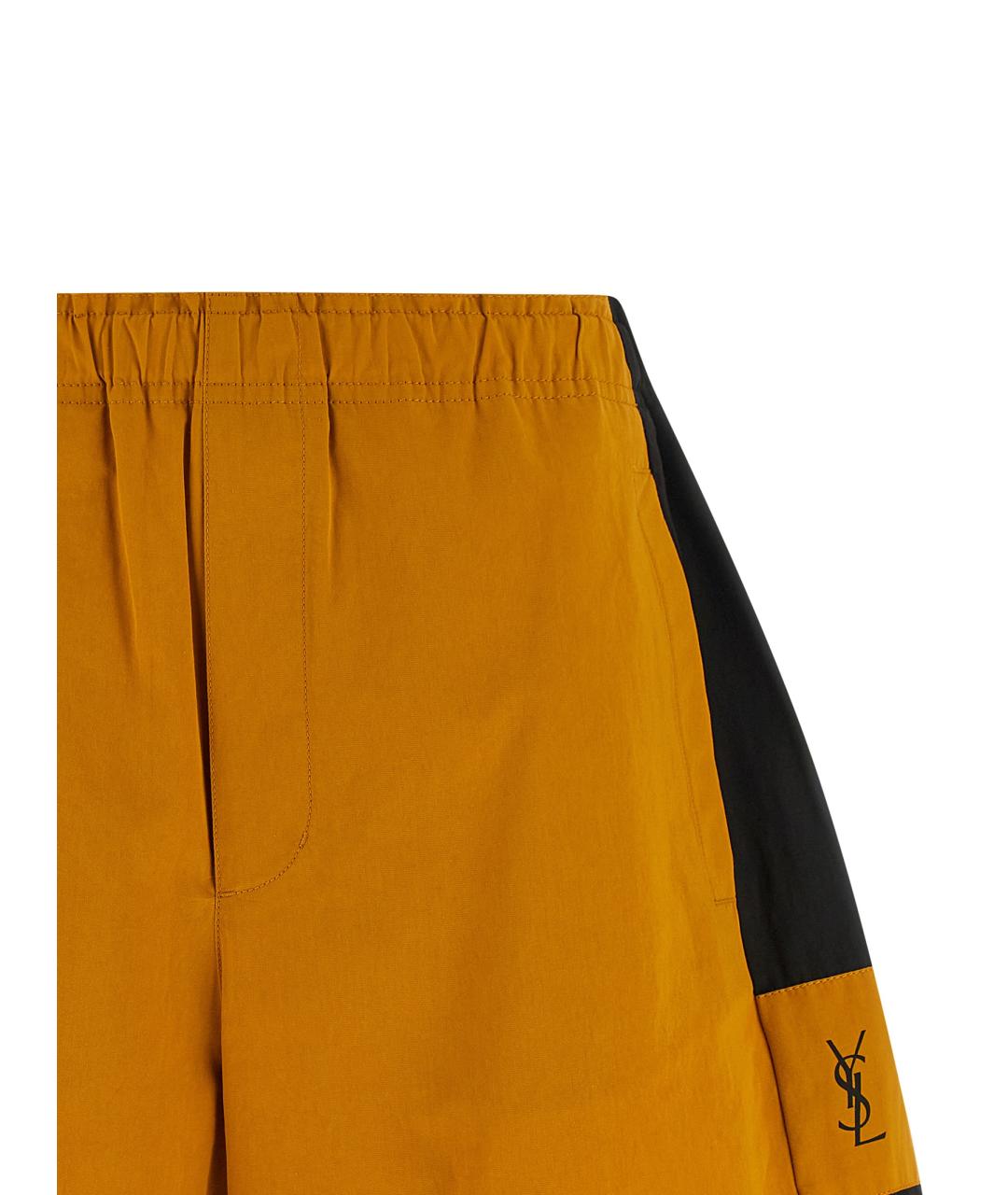 SAINT LAURENT Мульти хлопковые шорты, фото 4