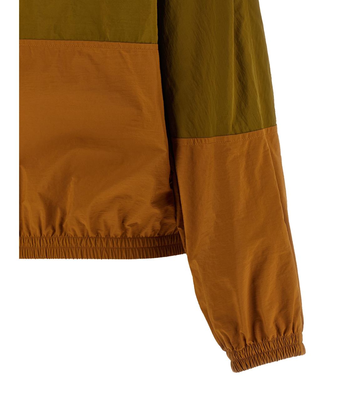 SAINT LAURENT Зеленая полиамидовая куртка, фото 5