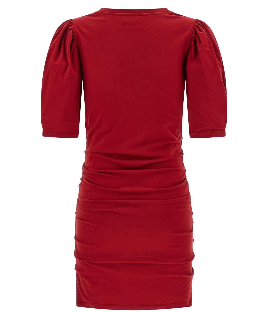 ISABEL MARANT Красное хлопковое платье, фото 2