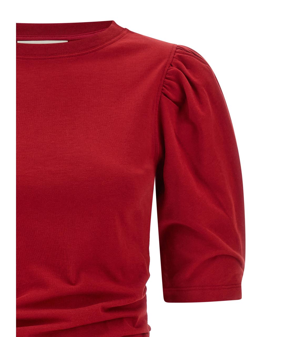 ISABEL MARANT Красное хлопковое платье, фото 3