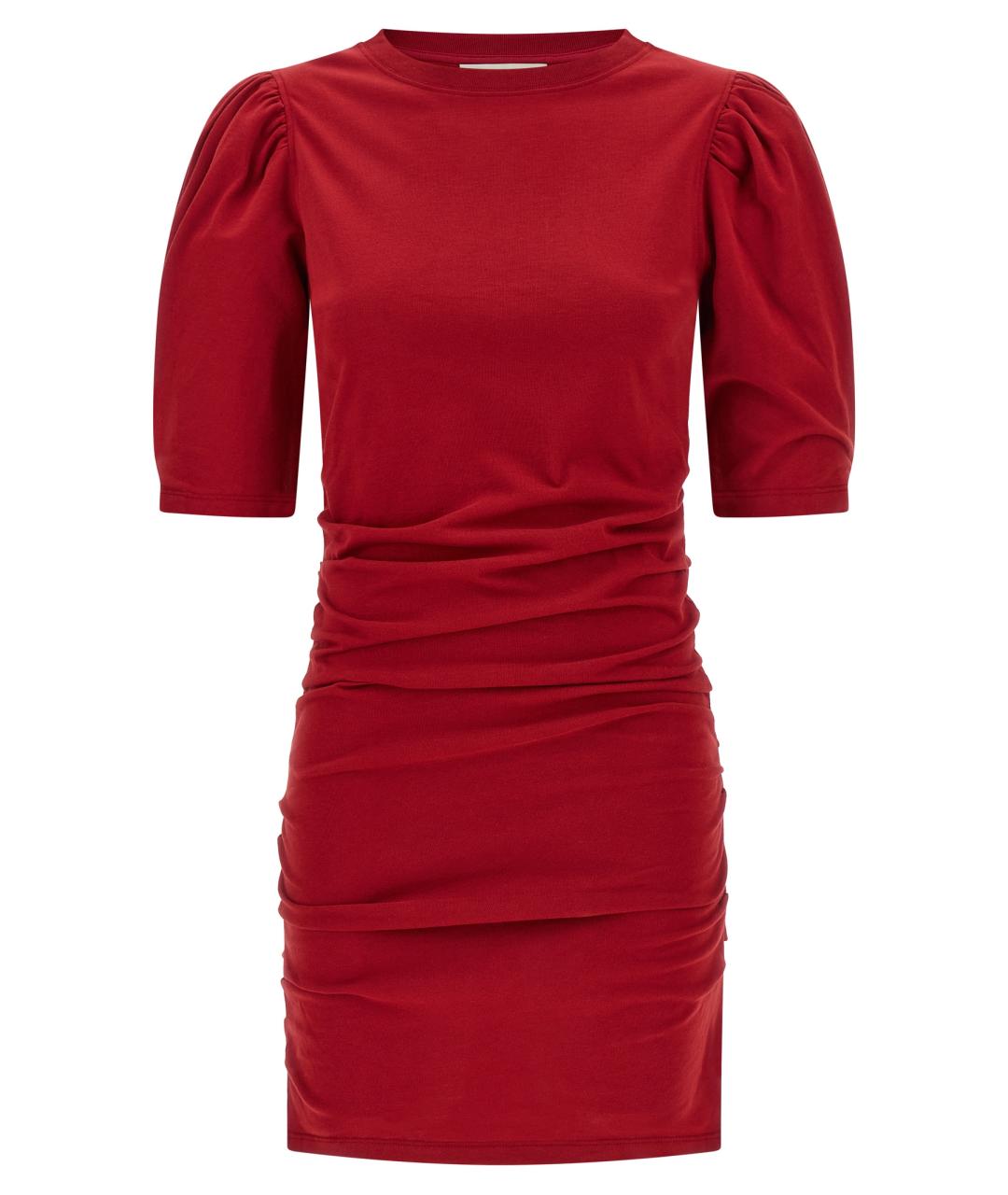 ISABEL MARANT Красное хлопковое платье, фото 1