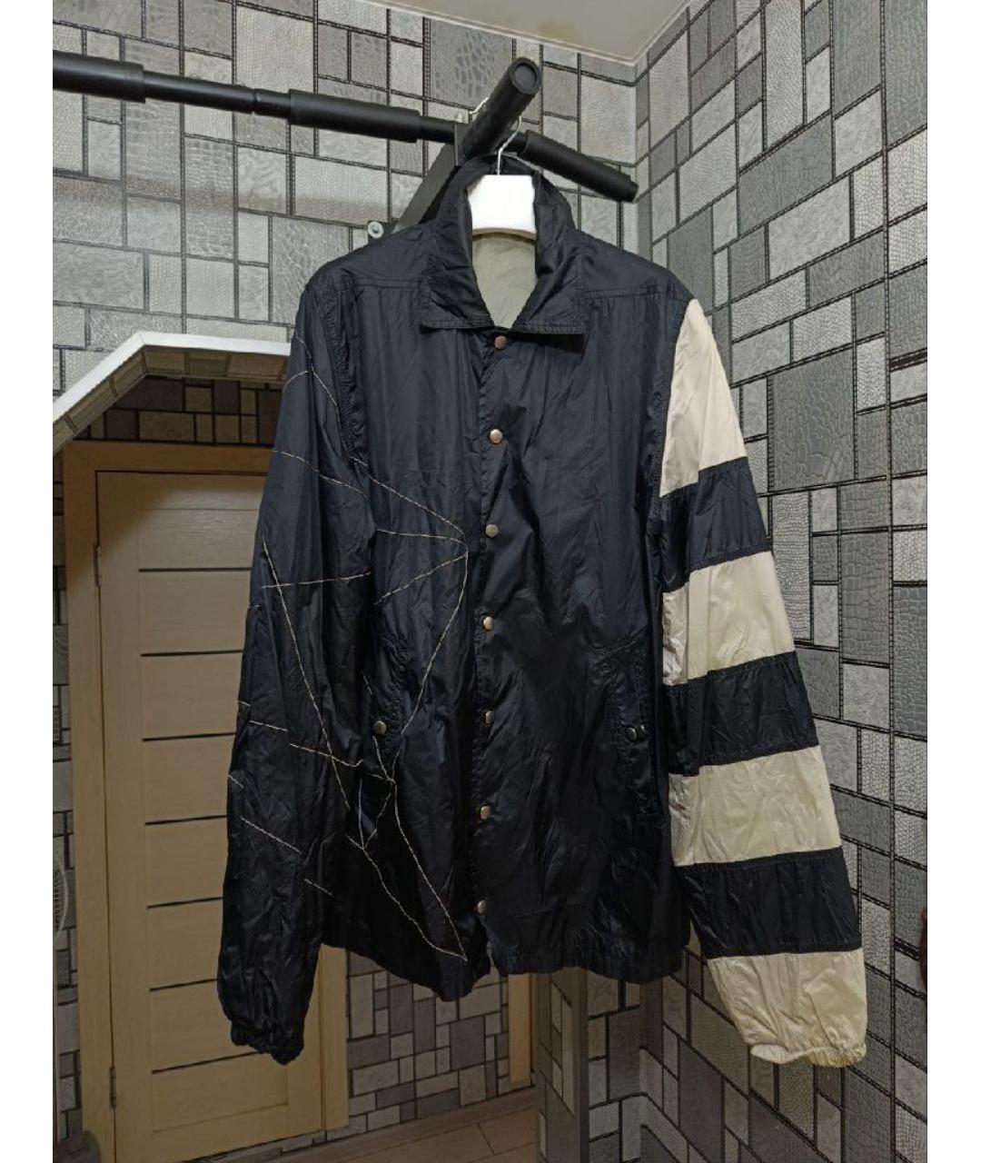 RICK OWENS Черная полиамидовая куртка, фото 9