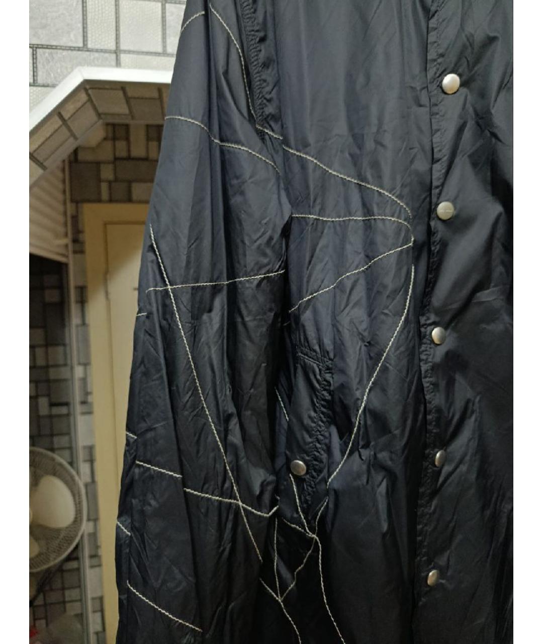 RICK OWENS Черная полиамидовая куртка, фото 4