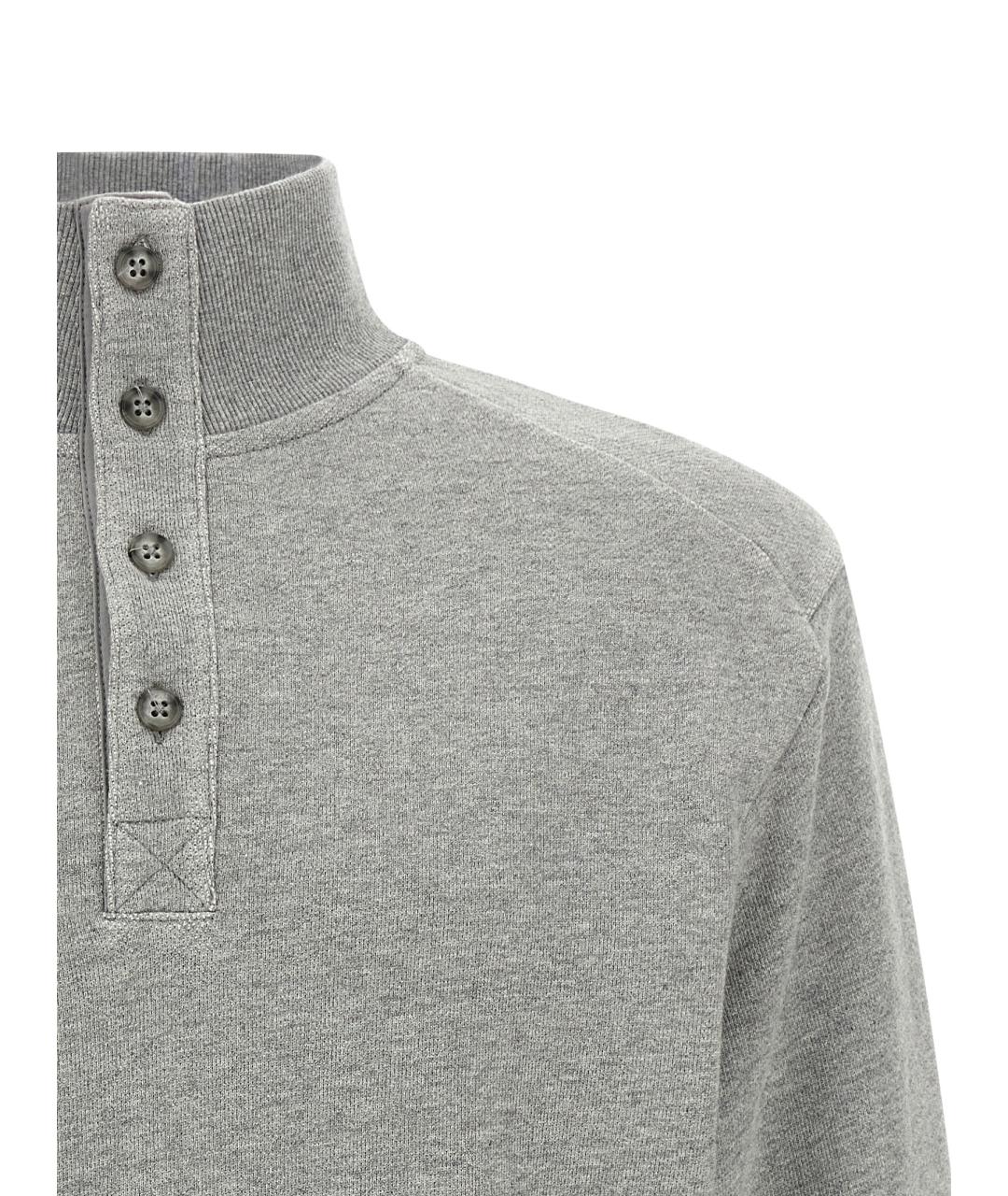 entire studios Серый хлопковый джемпер / свитер, фото 3