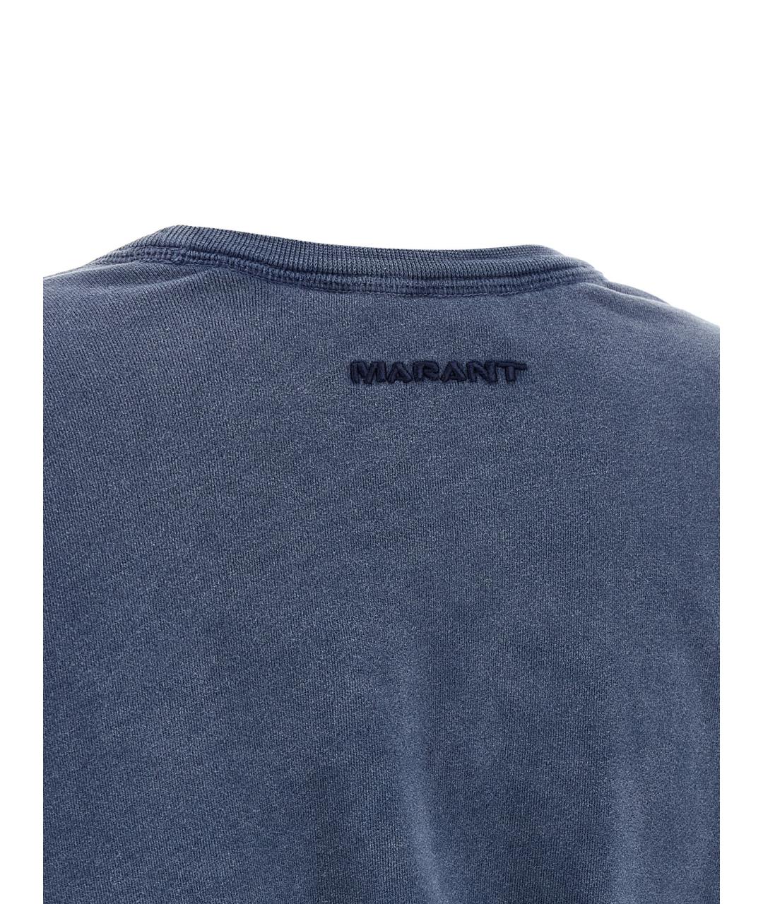 ISABEL MARANT ETOILE Синее хлопковое платье, фото 4