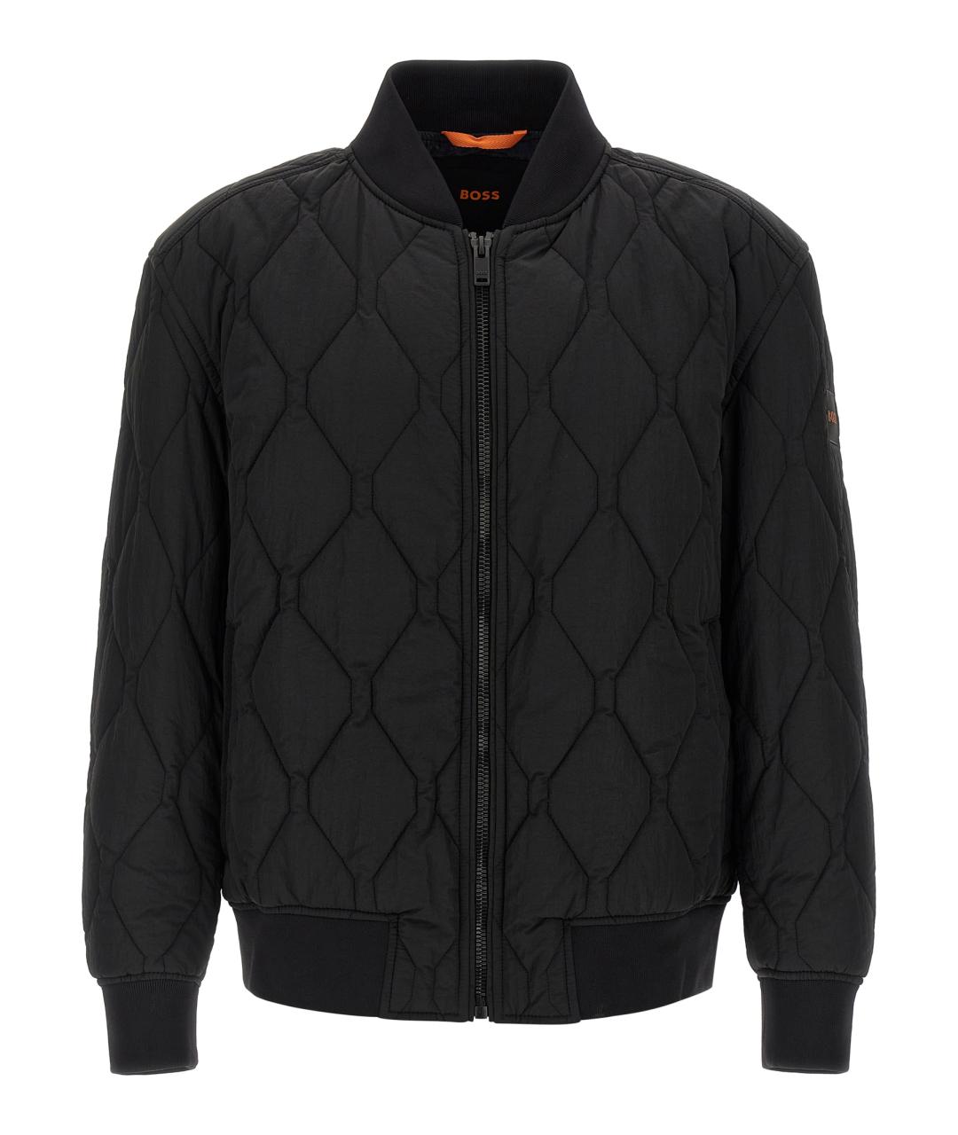 HUGO BOSS Черная полиамидовая куртка, фото 1