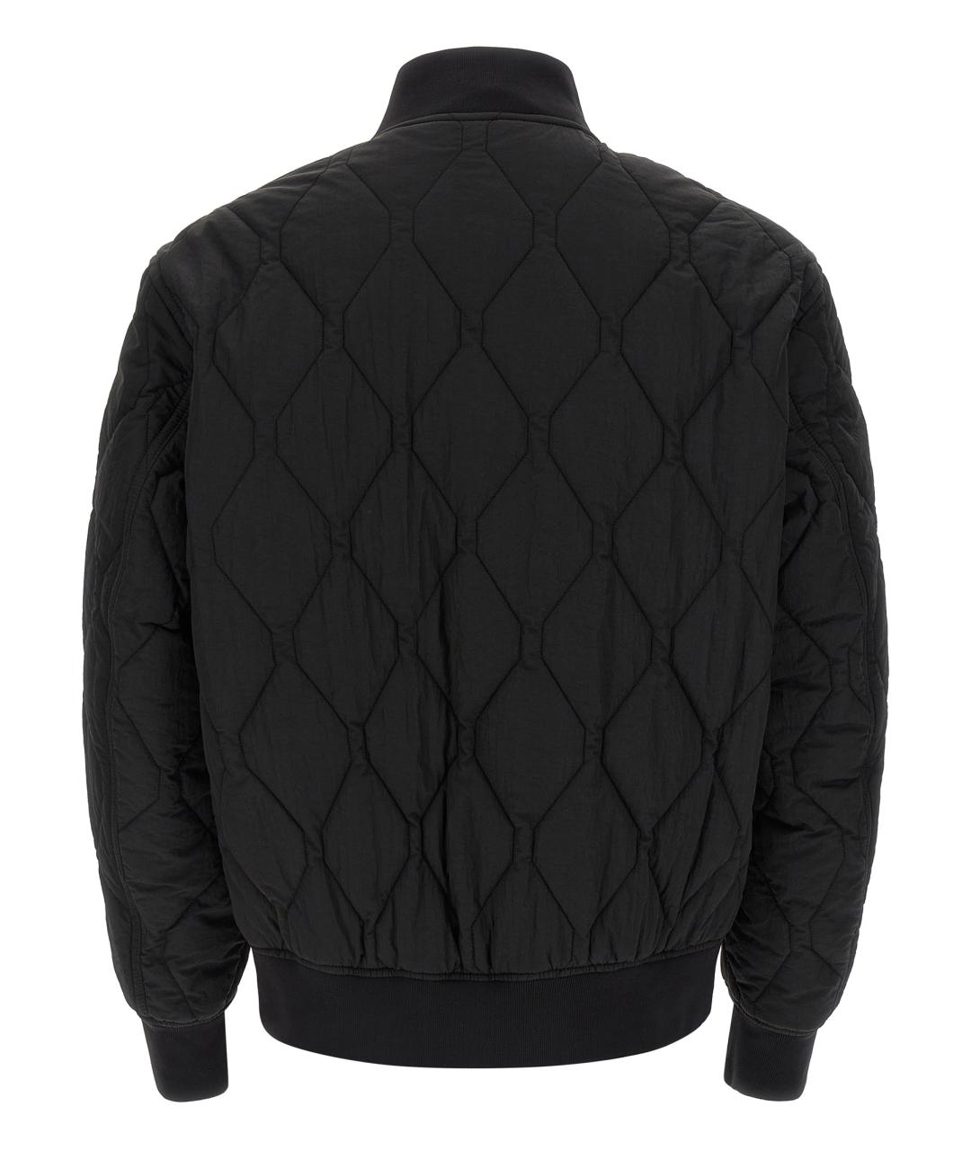 HUGO BOSS Черная полиамидовая куртка, фото 2