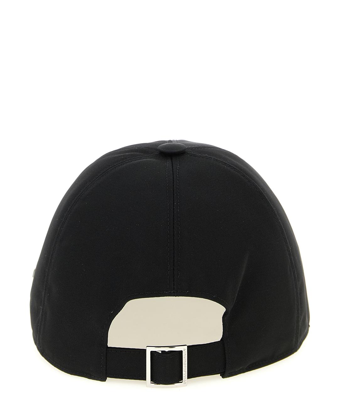 STELLA MCCARTNEY Черная хлопковая кепка, фото 3