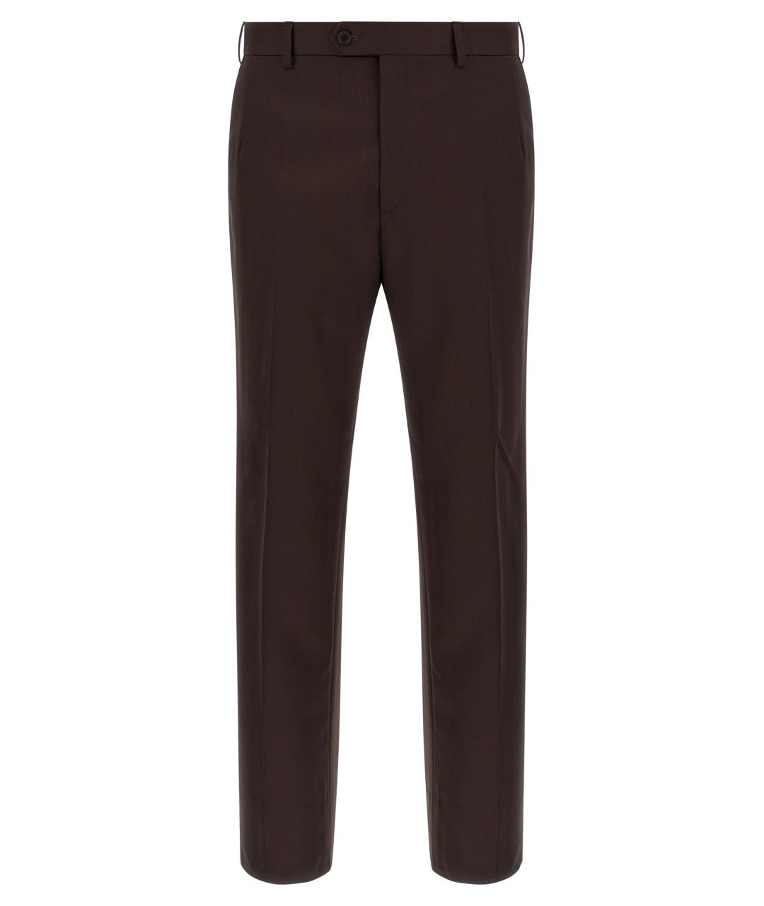 BRIONI Коричневый классический костюм, фото 4