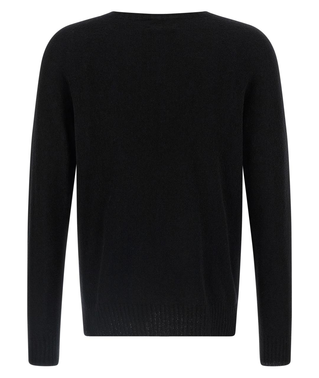 MA'RY'YA Черный хлопковый джемпер / свитер, фото 2