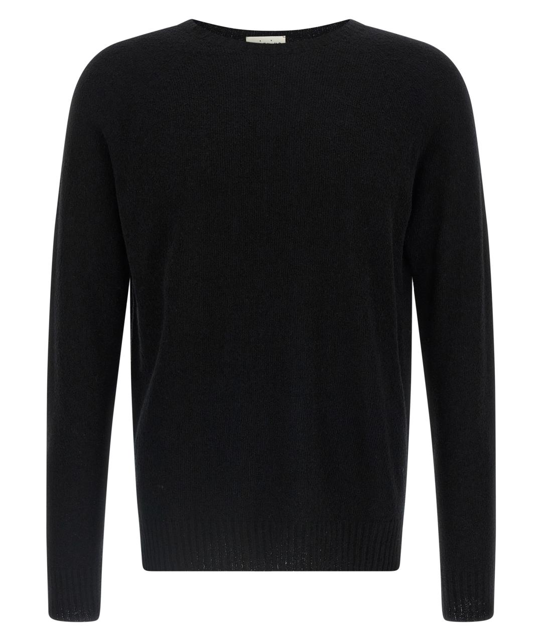 MA'RY'YA Черный хлопковый джемпер / свитер, фото 1