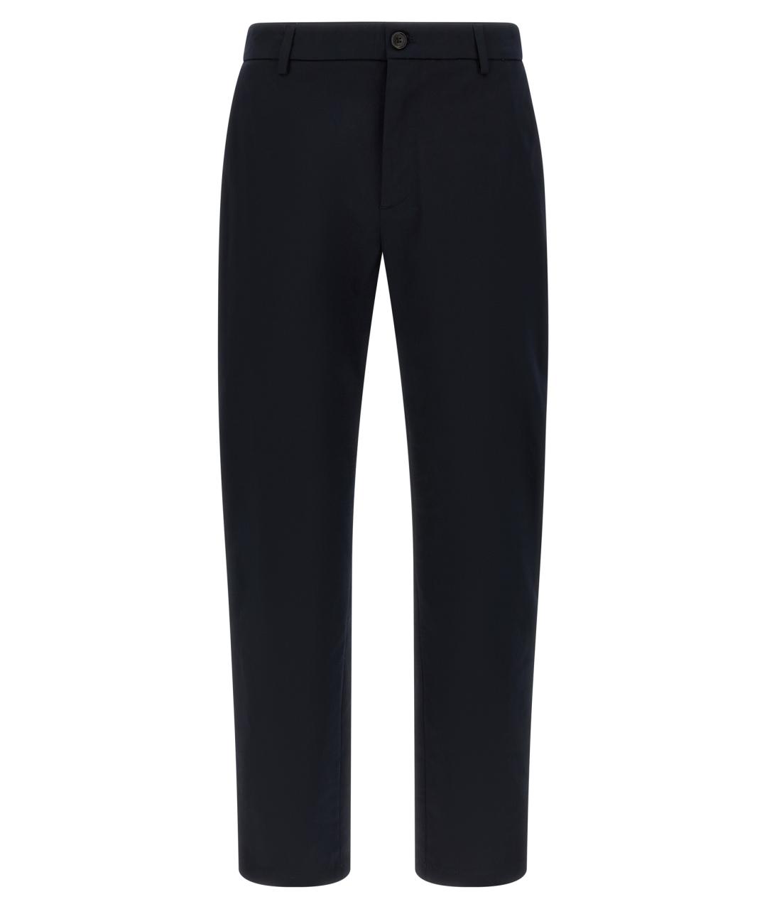 DEPARTMENT 5 Темно-синие хлопковые повседневные брюки, фото 1