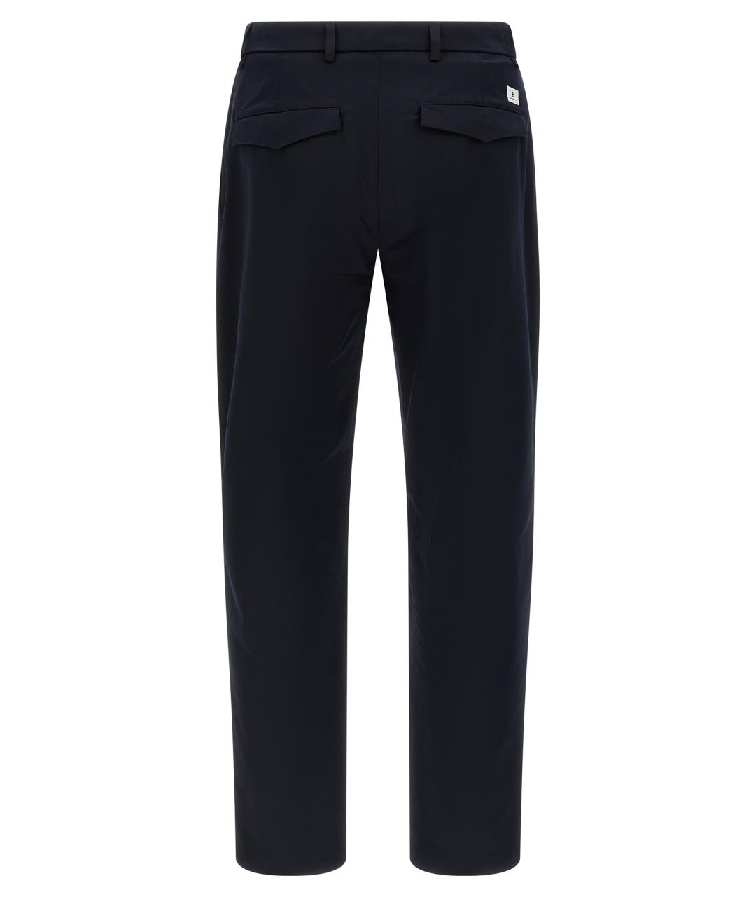DEPARTMENT 5 Темно-синие хлопковые повседневные брюки, фото 2