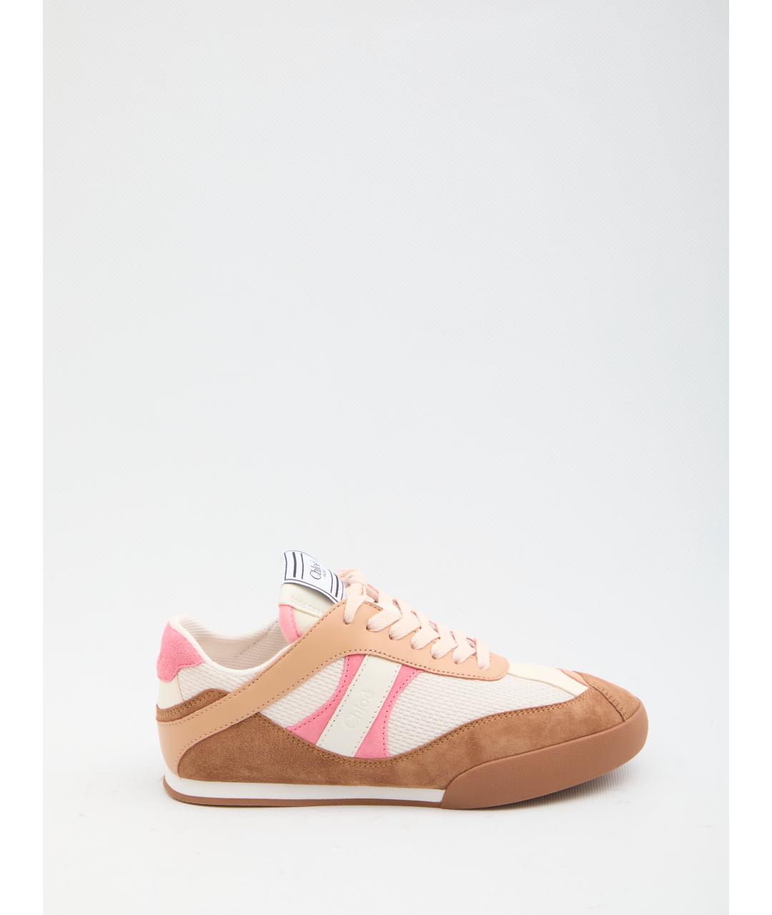 CHLOE Мульти кожаные кроссовки, фото 6