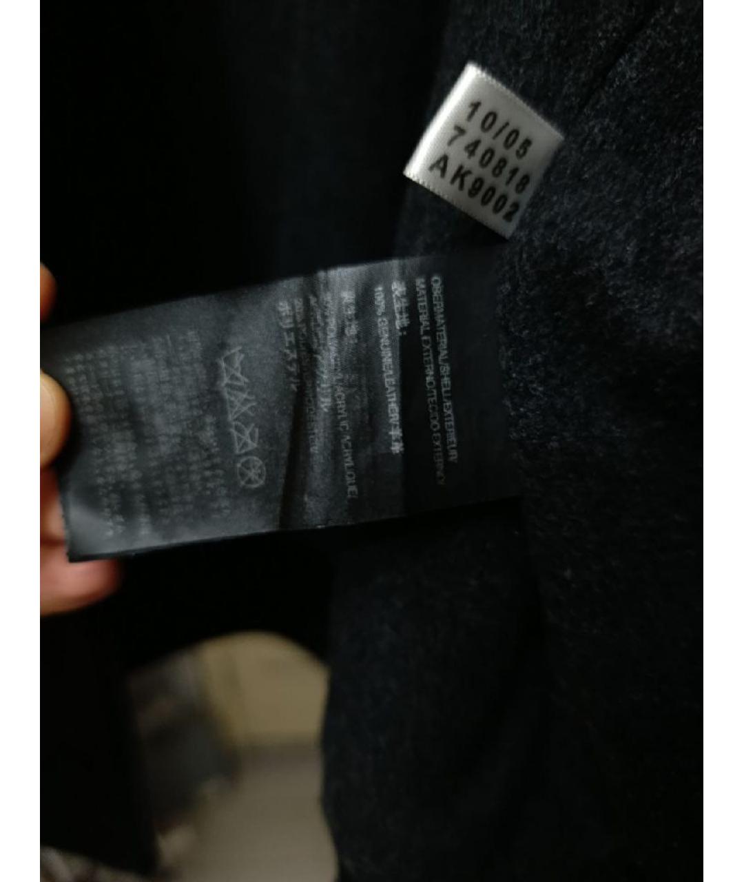 Y-3 Черная кожаная куртка, фото 6