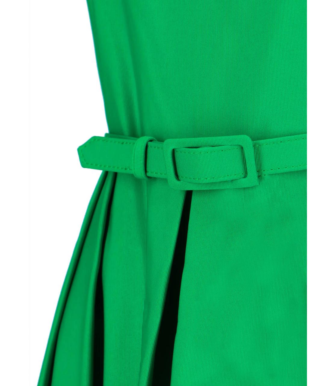 RALPH LAUREN Зеленый полиэстеровый сарафан, фото 4