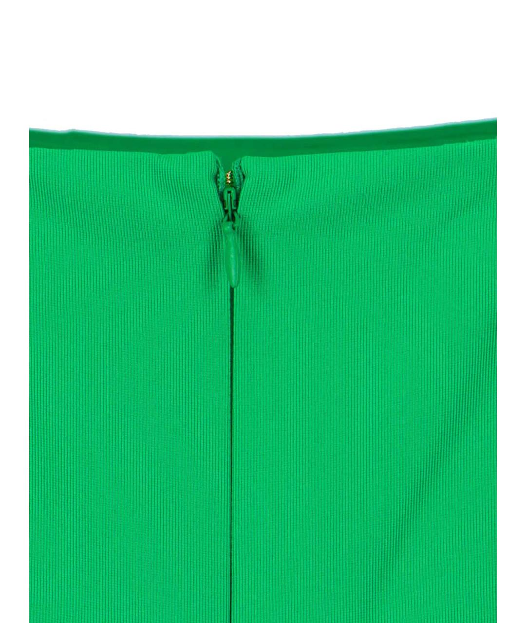 RALPH LAUREN Зеленый полиэстеровый сарафан, фото 3