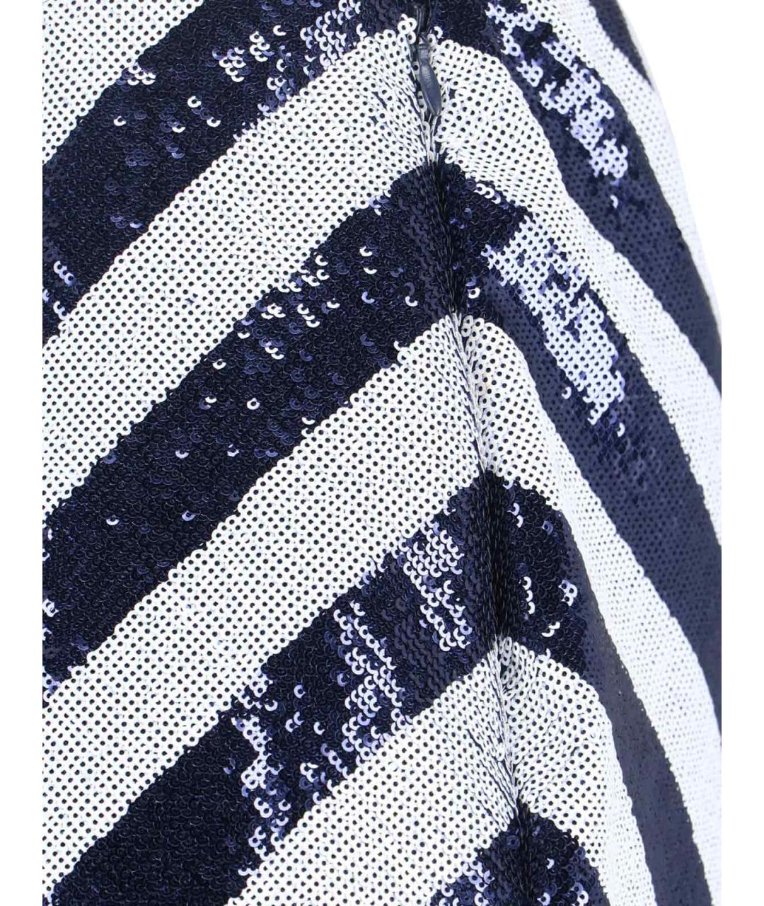 RALPH LAUREN Мульти полиэстеровая юбка миди, фото 4