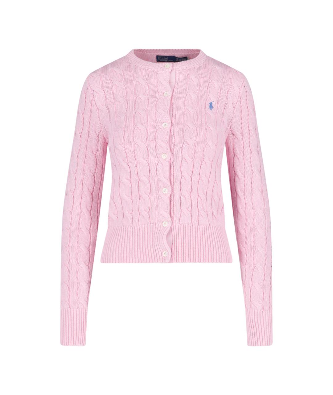 POLO RALPH LAUREN Розовый кардиган, фото 1