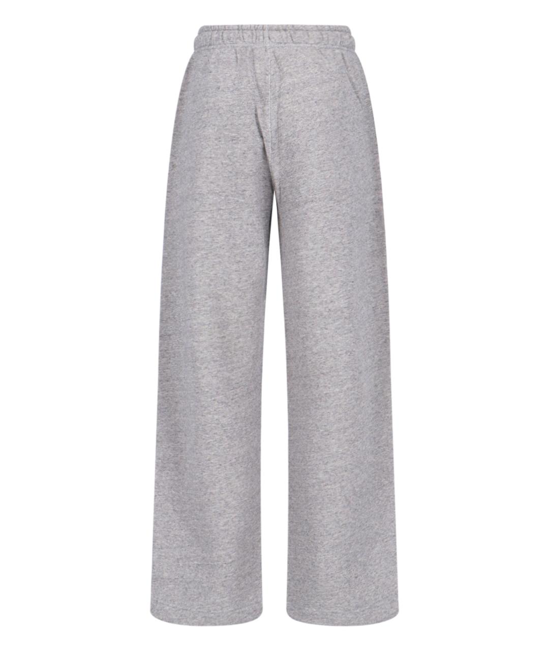 POLO RALPH LAUREN Серые хлопковые прямые брюки, фото 2