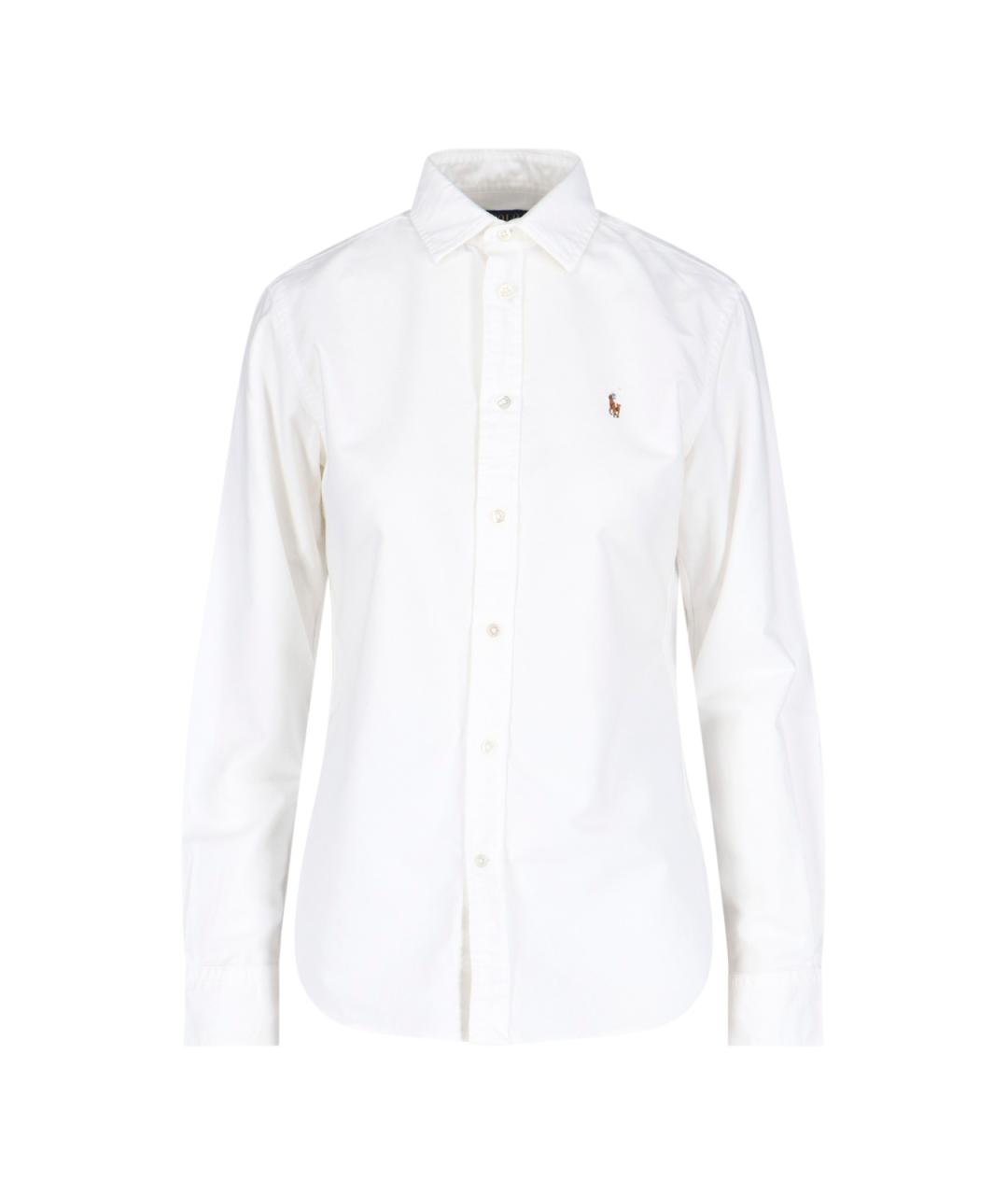 POLO RALPH LAUREN Белая хлопковая рубашка, фото 1